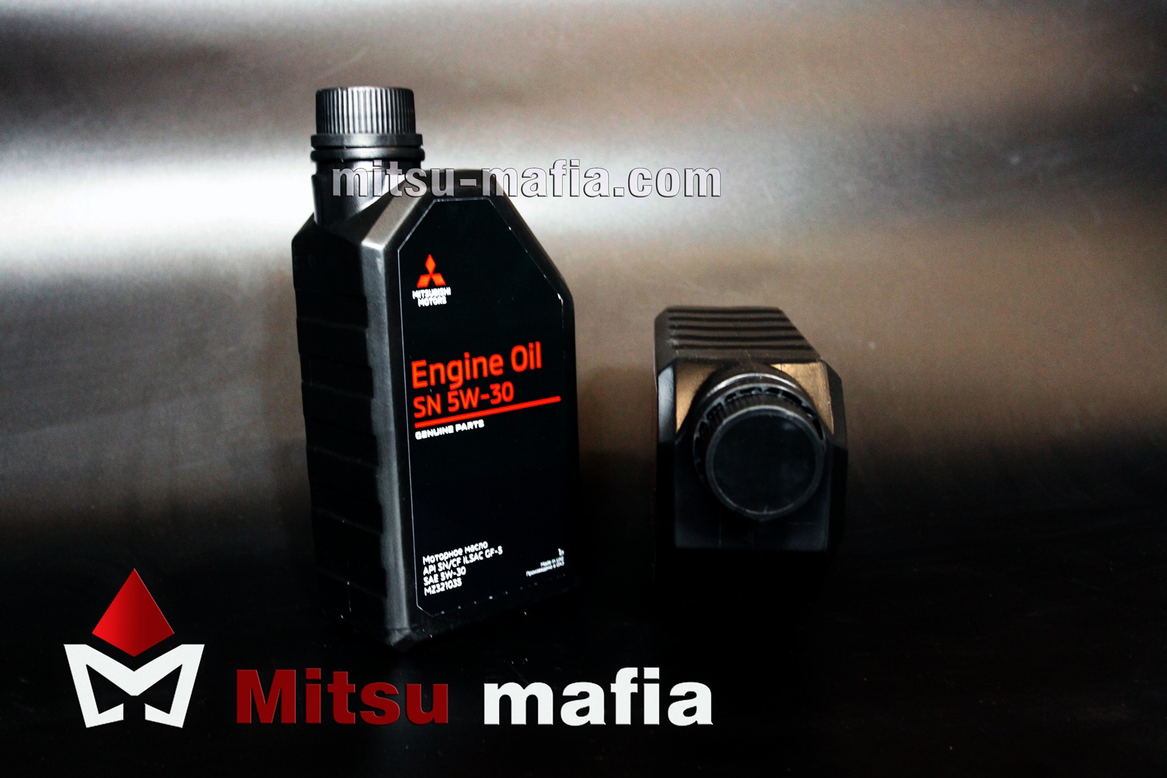Масло в двигатель 5w30 для Pajero 4 DI-D 1 литр - Mitsu Mafia