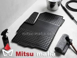 Резиновые коврики Митсубиси АСХ с рисунком сетка 82889 Seintex