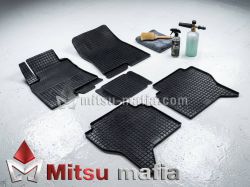 Резиновые коврики Митсубиси Паджеро 4 Seintex 00561