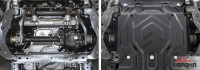 Защита картера Mitsubishi L200 V сталь 3 мм