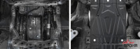Защита КПП Pajero Sport 3 QX сталь 2 мм