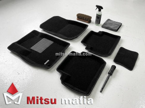 3D коврики в салон Outlander 3 Business черные Euromat 3D EMC3D-003609