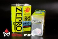 Масло в двигатель ZEPRO DIESEL 5w30 DL-1 IDEMITSU 4 литра