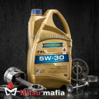 Масло в двигатель FEL 5w30 DL-1 Ravenol для Митсубиси Л200 V 4 литра 4014835723498